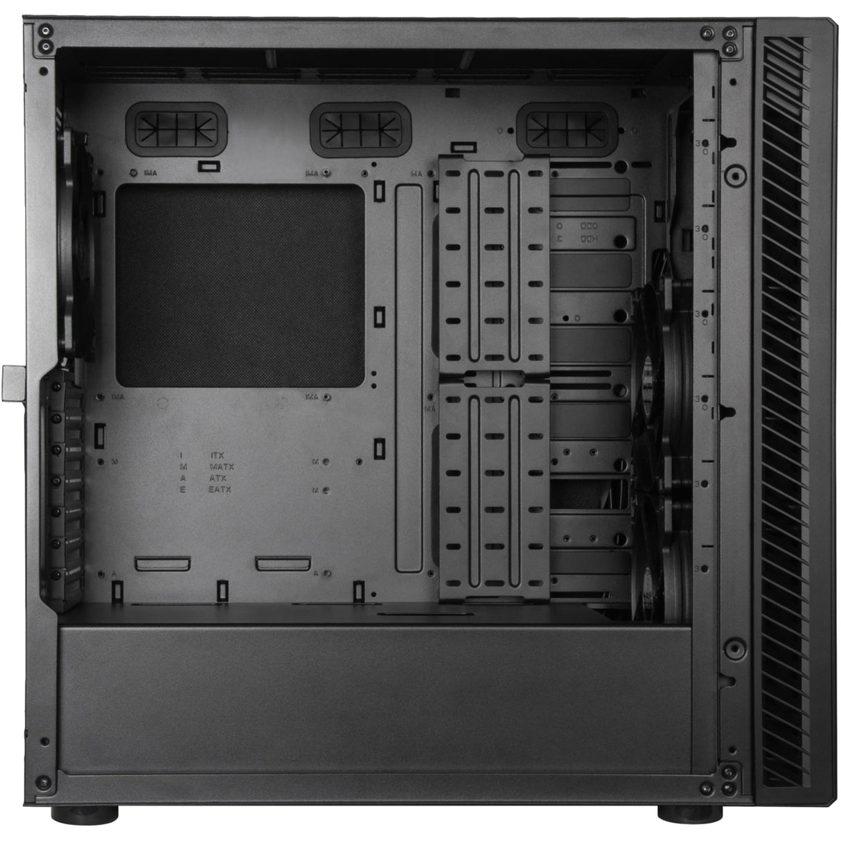 SilverStone Technology Seta Q1, Carcasa Torre Mediana silenciosa e insonorizada, SST-SEQ1B