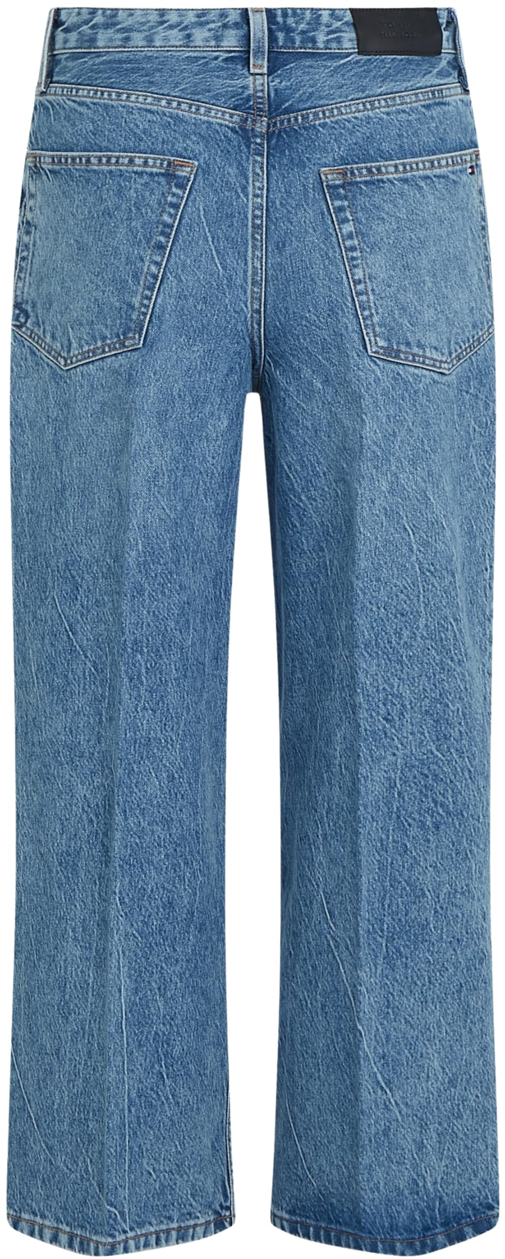 Tommy Hilfiger Vaqueros Mujer Wide Leg Cintura Alta, Azul (Ali), 28W/28L