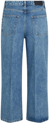 Tommy Hilfiger Vaqueros Mujer Wide Leg Cintura Alta, Azul (Ali), 28W/28L