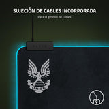 Razer Goliathus Extended Chroma Gaming Mouse Pad: iluminación RGB personalizable, material suave, control y velocidad equilibrados, base de goma antideslizante, Halo Infinite Edition