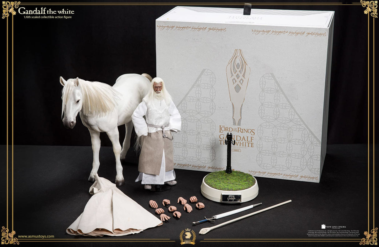 Asmus Toys Lord of The Rings - Corona Series - Gandalf The White Action Figure (Net)