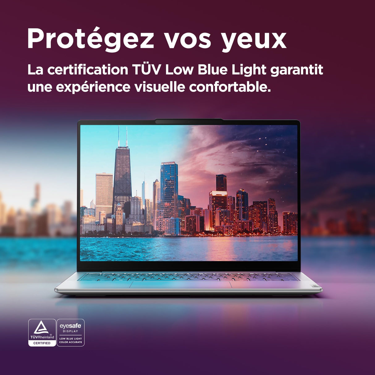 Lenovo Yoga Slim 7 14IMH9 – Ordenador portátil WUXGA OLED (Intel Core Ultra 5 125H, RAM 16GB, SSD 512GB, Intel ARC Graphics,Windows 11 Home), Teclado retroiluminado AZERTY FR – Lunar Gris