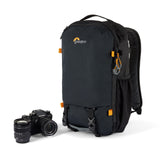 Lowepro Trekker Lite BP 150, Mochila para Cámara, con Inserto Extraíble, con Sistema de Correas para Accesorios, Negro, para Cámara Sin Espejo, Compatible con Sony Alpha 6000, Negro