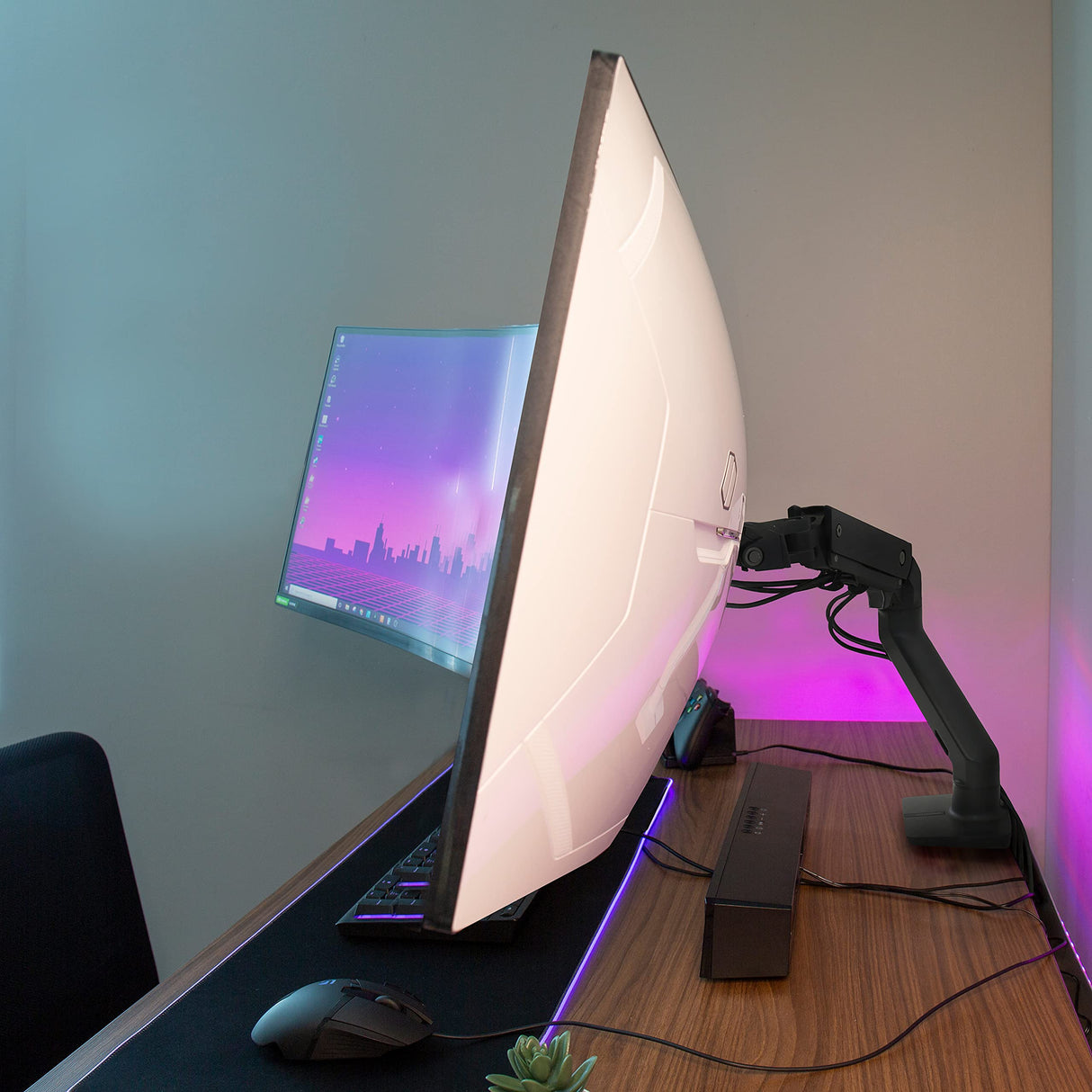 HX Desk Monitor Arm with HD ACCS