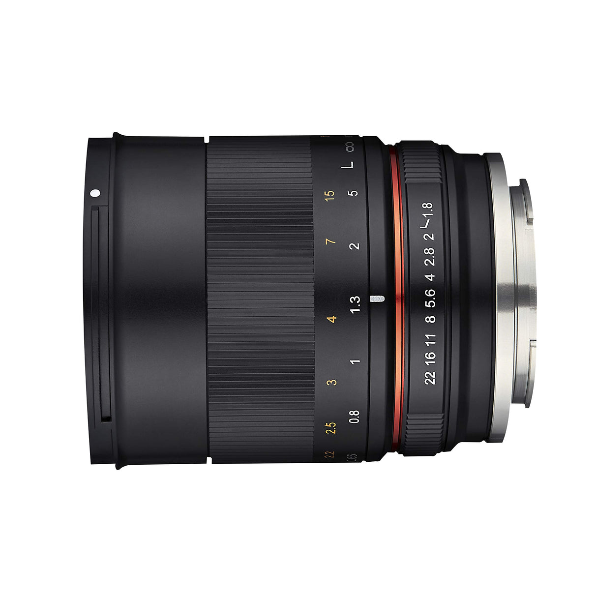 Samyang SA3504 - Tele-Objetivo Medio CSC 85mm F1.8 para Sensor APS-C Sony E, Negro