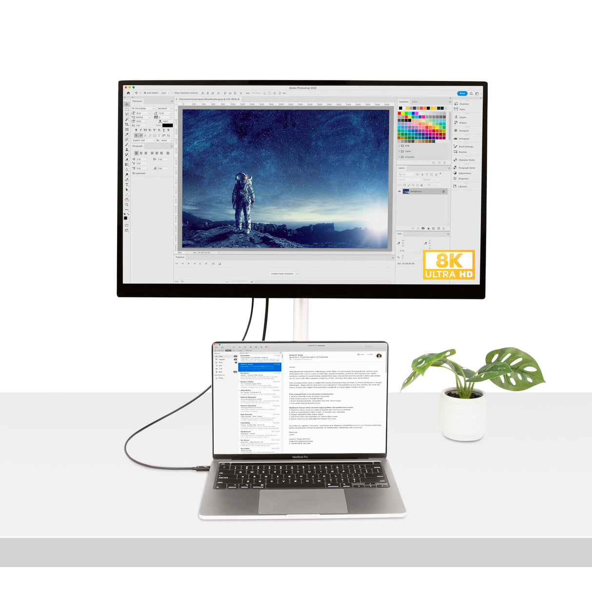 StarTech.com Cable de 1m Thunderbolt 4-40Gbps - PD 100W - Vídeo 4K/8K - Cable Thunderbolt 4 con Certificación Intel - Compatible con USB4/Thunderbolt 3/USB 3.2/USB Tipo C/DisplayPort (TBLT4MM1M)