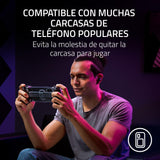 Razer Kishi Ultra - Mando para Juegos USB-C para iPhone y Smartphones Android y iPad Mini (Sensa HD Haptics, Chroma RGB, Carga Passthrough, Botones Mecha-Táctiles y D-Pad, Juegos móviles) Negro