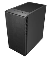 SaharaGaming P44 - Carcasa de Malla Negra y Vidrio Templado sin Ventilador ni concentrador, Compatible con E-ATX, ATX, Micro-ATX e ITX