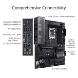 ASUS PROART B760-CREATOR D4 - Placa Base (zócalo Intel LGA1700 (ATX, PCIe 5.0, Memoria DDR4, 3 x M.2, USB 3.2 Gen2 x 2, para creador de Contenido)