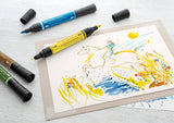Faber-Castell - 162030 Pack 30 Colores Pitt Artist Pen Dual Marker - Tinta China.
