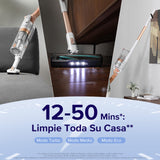 LEVOIT Aspiradora sin Cable, 4 en 1 Aspirador Escoba con Tecnología Antienredos, 3 Modos y hasta 50Min, 99,9% de Filtración, Ligero y Luz LED, Potente para Pelo de Mascotas, Polvo, Suelos Duros