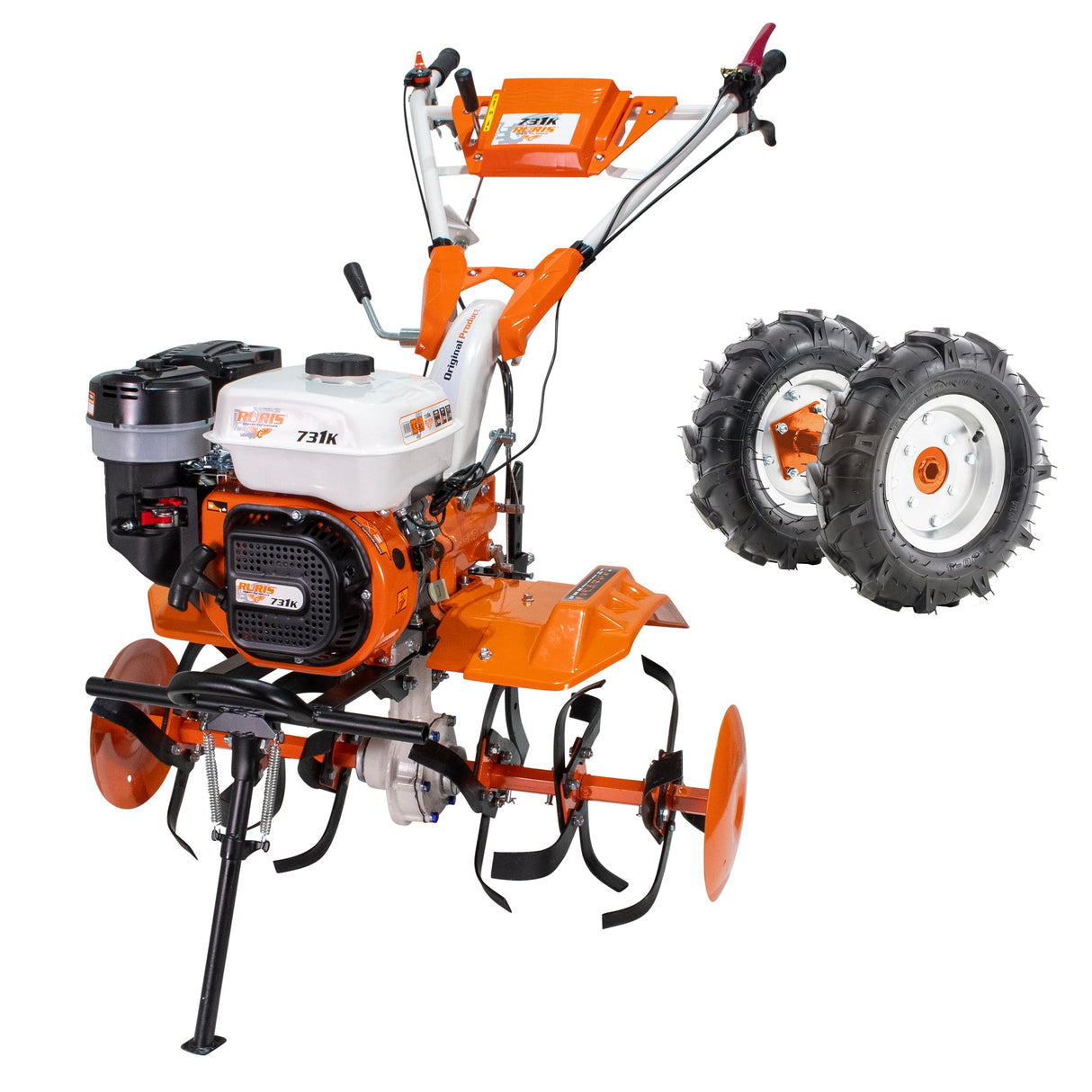 RURIS – Motobloque Profesional 731FR – Motor General Engine de 8,5 CV – Ancho de Trabajo de 560 – 830 mm – Superficie tratada de hasta 1000 m²/h