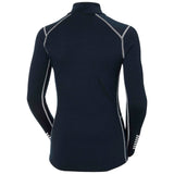Helly-Hansen Womens W Lifa Merino Midw 1/2 Zip, Azul marino, XL