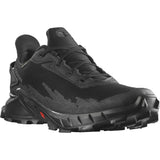 Salomon Alphacross 4 Gore-Tex Zapatillas Impermeables de Trail Running para Mujer, Agarre potente, Protección frente al agua y el clima, Comodidad duradera, Black, 38 2/3