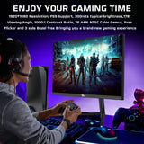 Twisted Minds Monitor Gaming, Pantalla de 27 Pulgadas Fast IPS - Resolución 1920 x 1080 FHD, frecuencia actualización 192 Hz, relación Aspecto 16:9, Tiempo Respuesta 0,5 ms - Negro (TM27FHD192IPS)