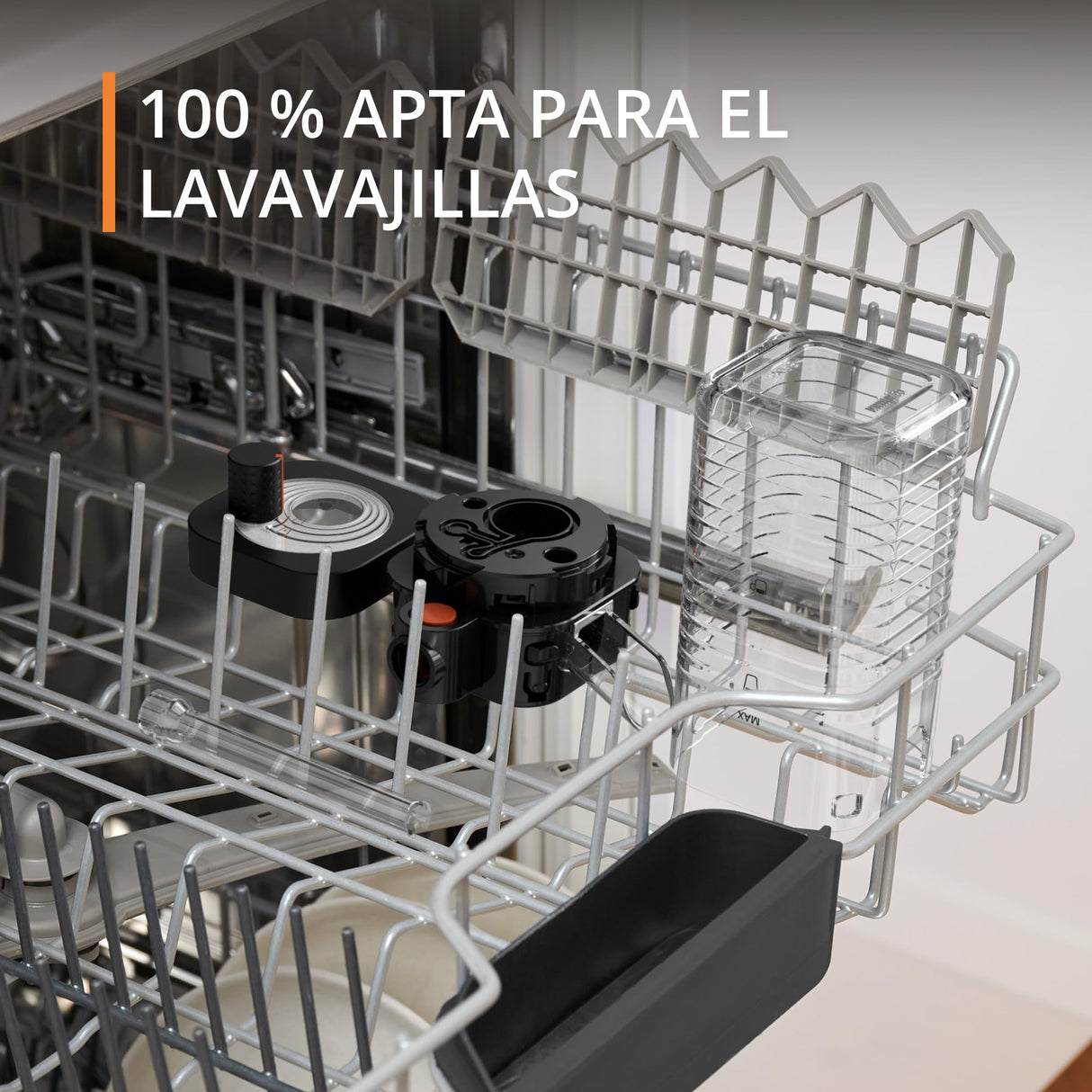 Krups Sensation Milk, Cafetera Automática, 6 Bebidas a Base de Café y Café con Leche, Tecnología Milk Maestro, Jarra de leche integrada, Fácil de Usar, Plateado, EA912E10