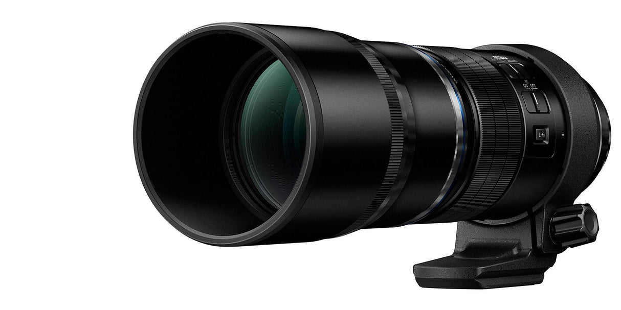 Objetivo Olympus M.Zuiko Digital ED 300 mm F4.0 Pro, teleobjetivo, Adecuado para Todas Las cámaras MFT (Modelos Olympus OM-D & Pen, Serie G de Panasonic), Negro