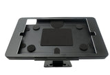 System-S Soporte de Pared con Cerradura 360° para iPad 7, 8, 9 y 10,2 Pulgadas (2019, 2020, 2021), Color Negro