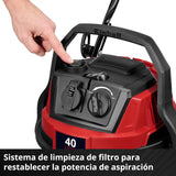 Einhell TE- VC 4090 SACL Aspirador en seco y húmedo