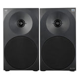 Woxter Dynamic Line 410 BT –Altavoces estéreo 2.0 150W de Potencia,Bluetooth, Madera, Woofer de 4 Pulgadas, 2 Tweeter, 3.5 mm, RCA, Control Volumen, Agudos, Graves, Bookself Speakers, Color Negro