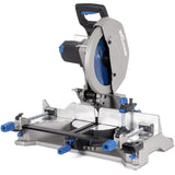 Evolution Power Tools S355MCS Sierra Tronzadora/Ingletadora | Sierra de Corte| Rango de inglete +/- 46˚ | 355 mm Sierra Ingletadora para corte de metal de 230 V en tareas pesadas