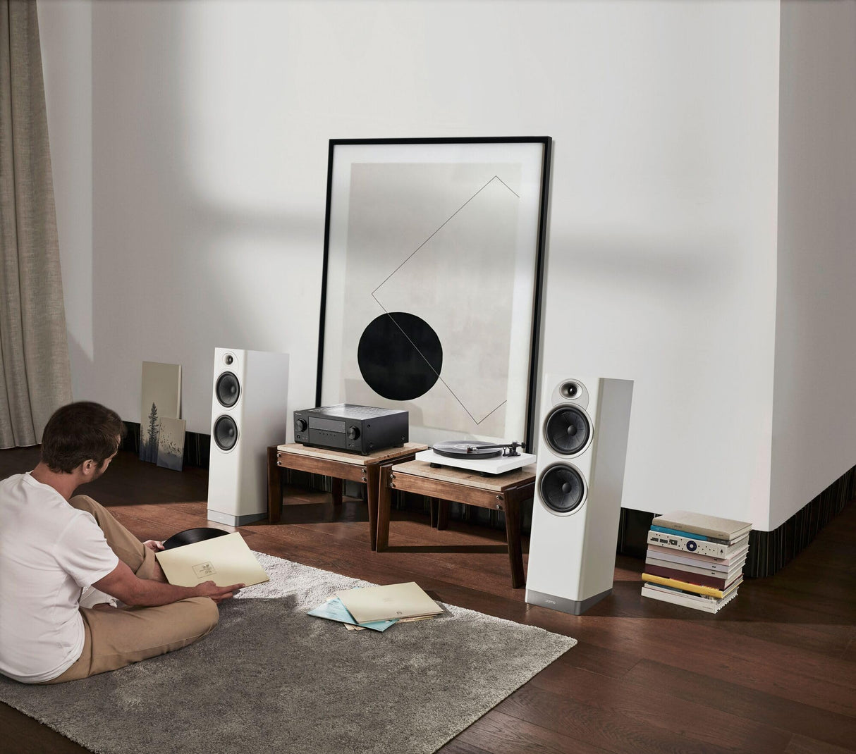Jamo S7-25F Pair of Floor Speakers Grey Cloud Pareja de Altavoces de Suelo con woofers de 14 cm Gris