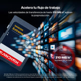 SANDISK Extreme Pro SD UHS-II V90 Tarjeta 1 TB (velocidades de Lectura de hasta 310 MB/s, Velocidades de Escritura de hasta 305 MB/s, Funciona con cámaras réflex y sin Espejo)