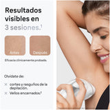 Braun Luz Pulsada Silk-expert Pro 3, Eliminación Del Vello En Casa, Alternativa a Depilación Láser, Depiladora IPL Con Funda y 3 Cabezales Para Cara y Cuerpo, Blanca/Plateada, PL3230