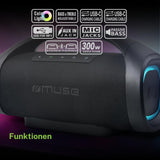 Enceinte sans fil Muse M 980 BT Bluetooth Noir