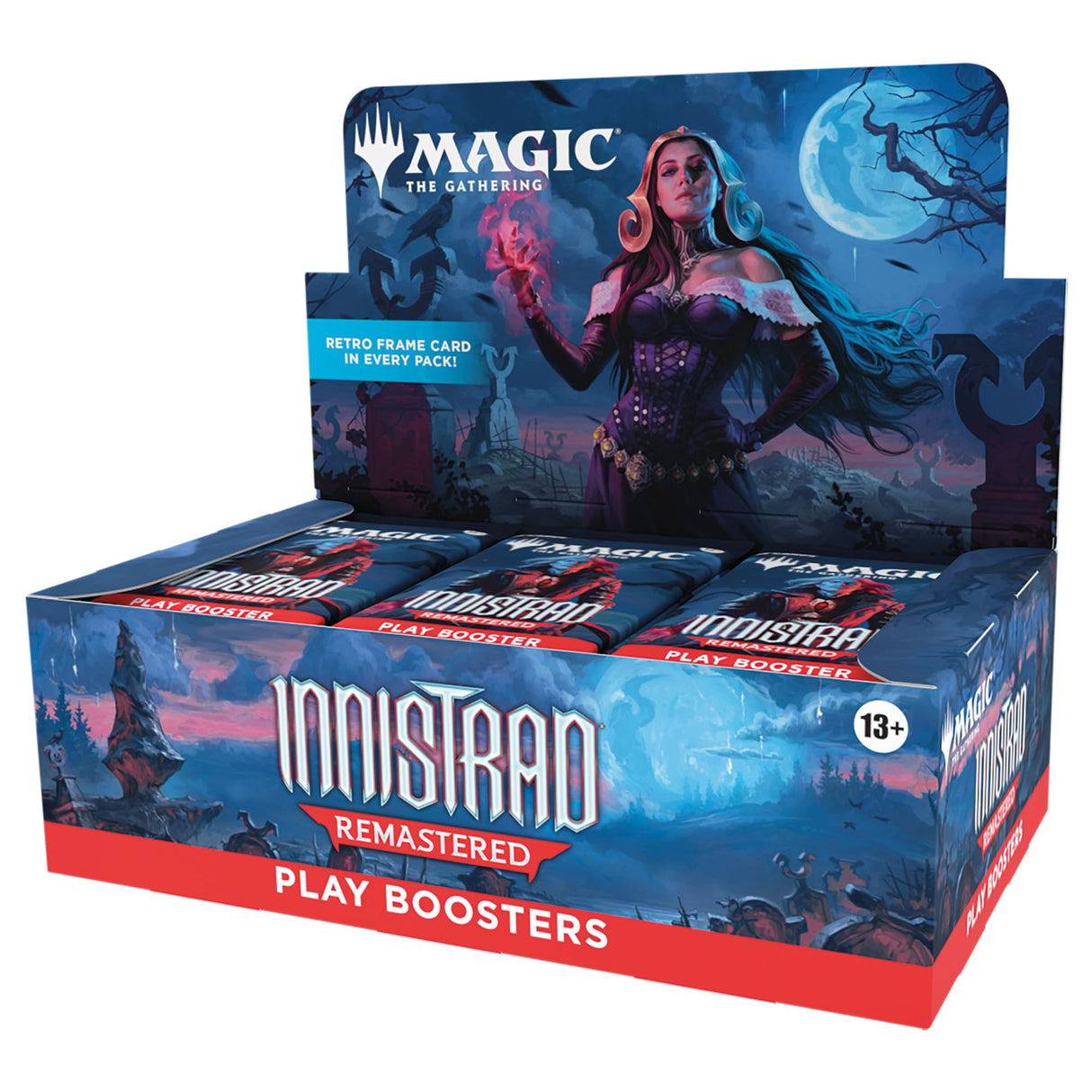 Caja de sobres de juego de Innistrad remasterizada, de Magic: The Gathering (Versión en Inglés)