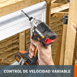 WORX WX261 Atornillador Impacto Brushless 20V 2Ah 2bat