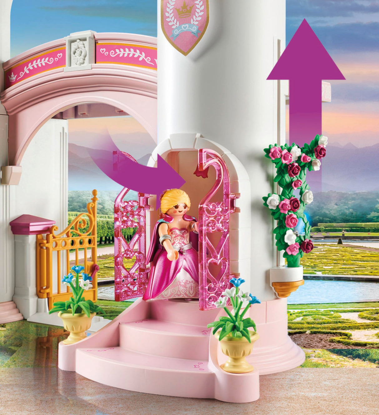 PLAYMOBIL Princess 70448 Castillo de Princesas, a Partir de 4 años