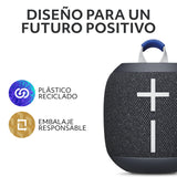 Ultimate Ears WONDERBOOM 4, Altavoz Bluetooth portátil Resistente al Agua con Graves potentes y Sonido de 360 Grados, Altavoz Flotante a Prueba de Polvo con Radio de acción de 40 m - Negro