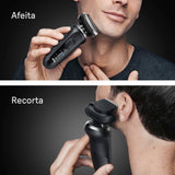 Braun Afeitadora Eléctrica Hombre Series 7, Máquina De Afeitar Barba En Seco Y Mojado, 3 Modos De Afeitado, 60 Min De Uso, Recortadora De Precisión, Base De Carga, Estuche De Viaje, 72-N4200S, Negro