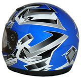 protectWEAR Casco de moto para niños azul SA03-BL - XXS