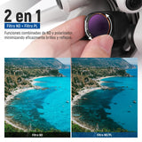 NEEWER ND & CPL & Filtro de Efecto Conjunto Compatible con DJI Mini 4 Pro, 16 Pack HD ND16 ND32 ND64 ND128 ND256 ND512 ND1000 ND16/PL ND32/PL ND64/PL ND128/PL ND256/PL UV CPL LPR, Difusión Negra 1/4
