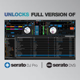 Reloop Flux - Interfaz DVS 6x6 IN/OUT USB-C Club-ready para Serato DJ Pro, 24 bits/96 kHz, compatible con giradiscos, CDJs u otros reproductores multimedia, hub USB-A de 2 puertos