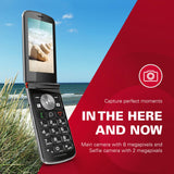 Emporia EmporiaTOUCHsmart 2 - Teléfono móvil Plegable con botón Grande