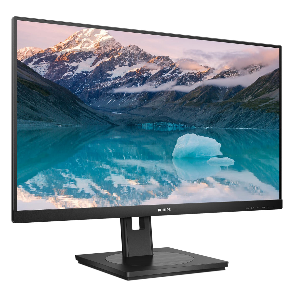 Philips 242S9JML Monitor 24 Pulgadas FHD, 75Hz, VA, 4 ms GtG, Adaptive Sync., Altura Ajustable, Altavoces (1920x1080, 1x HDMI 1.4, 1x DP 1.2, USB-Hub), Negro