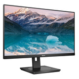 Philips 242S9JML Monitor 24 Pulgadas FHD, 75Hz, VA, 4 ms GtG, Adaptive Sync., Altura Ajustable, Altavoces (1920x1080, 1x HDMI 1.4, 1x DP 1.2, USB-Hub), Negro