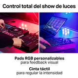 SoundSwitch Control One - Controlador de iluminación DMX DJ profesional con 3 meses de acceso al software SoundSwitch y soporte para Phillips Hue