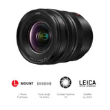 Panasonic LUMIX S Pro S-R1635E - Objetivo (F4, 16-35 mm, filtro de 77 mm, resistente a salpicaduras de agua y protección contra el frío) negro