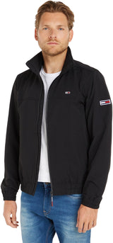 Tommy Jeans Cazadora de Entretiempo para Hombre Tjm Essential, Negro (Black), S