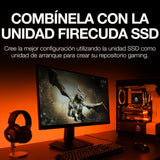 Seagate FireCuda HDD de 4 TB, Disco Duro Interno - 3,5 pulgadas, CRM, SATA a 6 GB/s, 7200 rpm, 256 MB de caché, 300 TB, 3 años Rescue Services (ST4000DXA05)