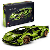 LEGO Technic Lamborghini Sián FKP 37, Maqueta de Coche para Construir, Modelo Coleccionista, Idea de Regalo para Hombres y Mujeres 42115
