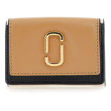 MARC JACOBS The Mini Trifold Wallet, Mujer, Camel Multicolor, One Size