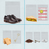 Bolsas con Cierre Hermético, Bolsas Zip de Plástico Transparentes Ideales para Congelar Alimentos, Guarda Documentos, Bolsas Reutilizables y de Conservación · m-office (400x500mm, 1000unds)