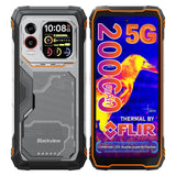 Blackview Xplore 1 Pro 5G Imágenes Térmicas Movil Resistente, Batería 20000mAh, 36GB+256GB/2TB TF, Android 15 Movil Irrompible, Dimensity 7050, 6.78" 120Hz 2.4K, 64MP+50MP, IP68/IP69K/OTG/NFC/GPS