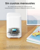 eufy Security eufyCam 2C Pro, Camara vigilancia WiFi Exterior, Camara de vigilancia Exterior, Requiere el Sistema HomeBase 2,180 días de duración de la batería, 2K resolución, nessun Costo mensile