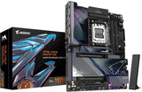 GIGABYTE X870E AORUS Master X3D Motherboard - Supports AMD Ryzen 9000 Processors, 18+2+2 Phase Digital VRM, up to 9000MHz DDR5 (O.C.), 2xPCIe 5.0 + 3xPCIe 4.0, Wi-Fi 7, 10GbE LAN, USB 4